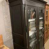 Old library in oak 19th