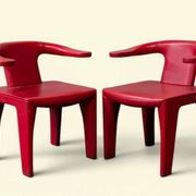 Pair of Veronica chairs for CasasAfra & Tobia Scarpa
