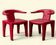 Paire de chaises Veronica pour CasasAfra & Tobia Scarpa