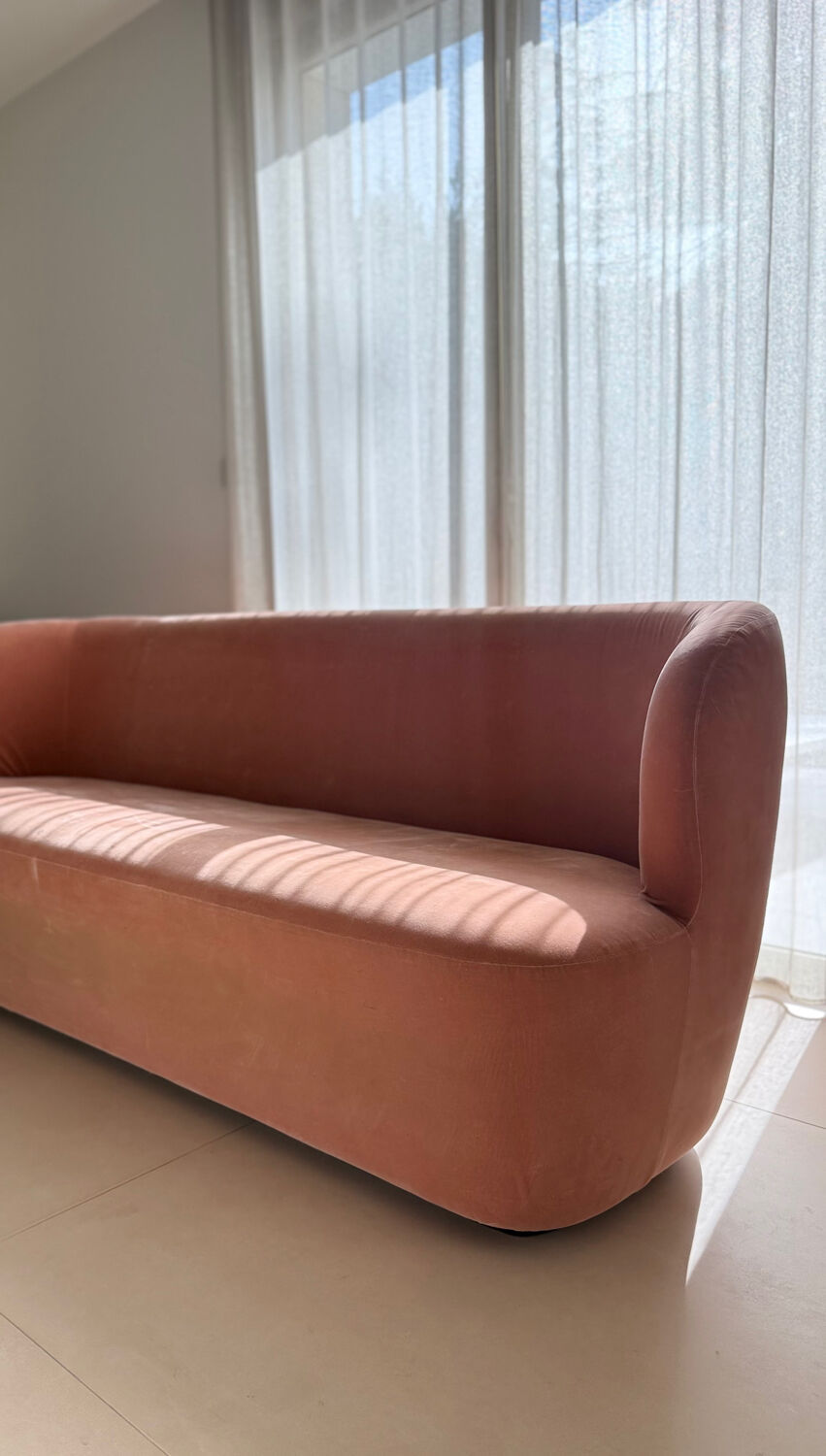 Canapé 3 places en velours GUBI