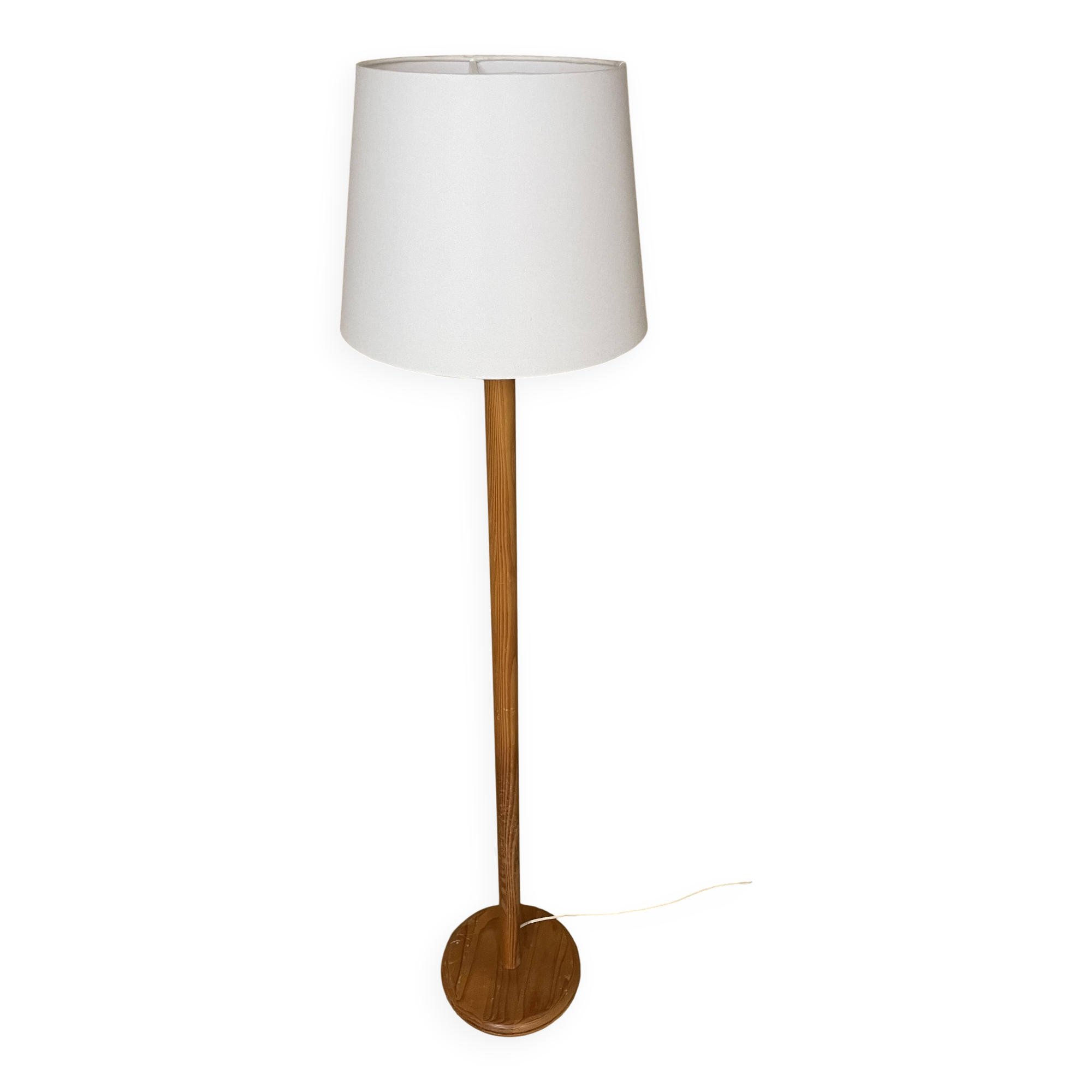 Lampadaire en bois ikea vintage