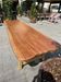 Exceptional table in solid Sipo 3 metres Unique creation by a master cabinetmaker