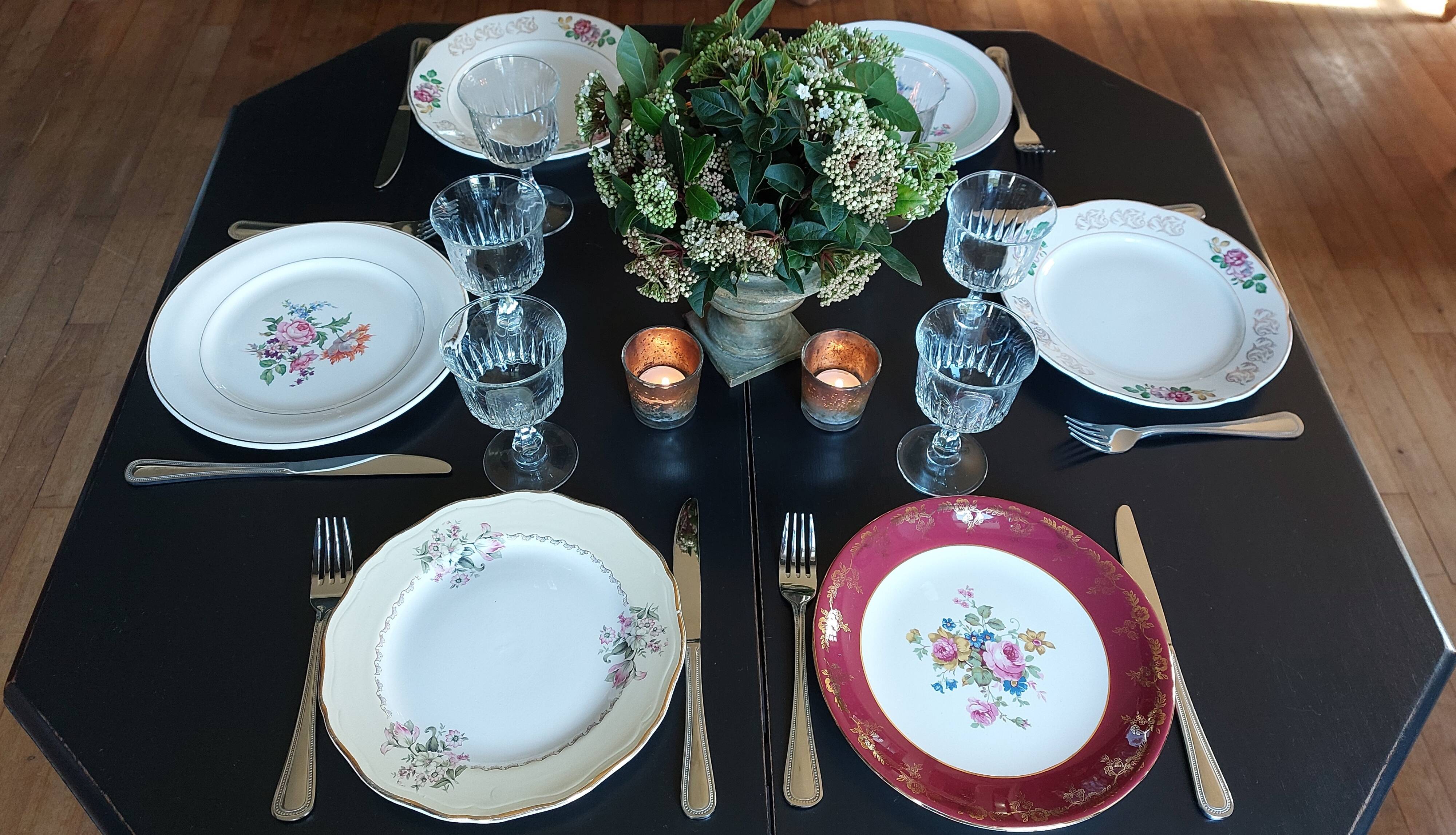 Mismatched lot 10 stamped plates