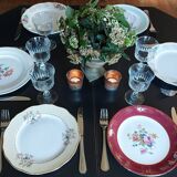 Mismatched lot 10 stamped plates