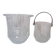 Lot 2 seaux cristal champagne glaçons