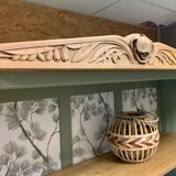 Sage green bookcase