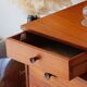 Vintage teak hairdresser Avalon – mid-century Scandinavian design
