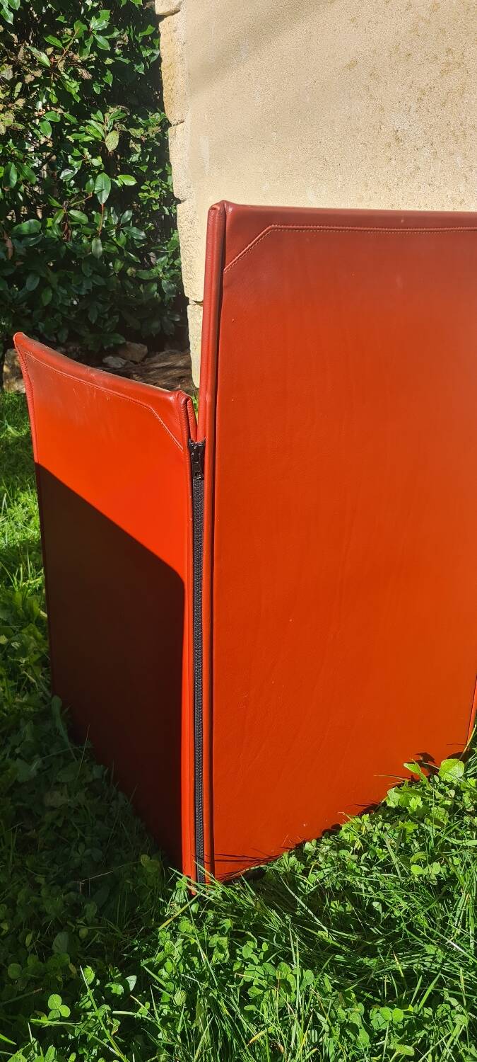 Set of 3 armchairs "401 break" by Mario Bellini for Cassina