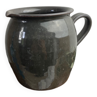 Old glazed jug