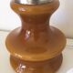 Vintage amber opaline hanging lamp 70 years
