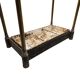 Antique English Brass Umbrella Stand, from around 1900