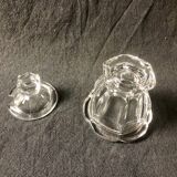 Vintage Baccarat Crystal Mustard/Jam/Honey Jar, Harcourt Missouri Model, Fr