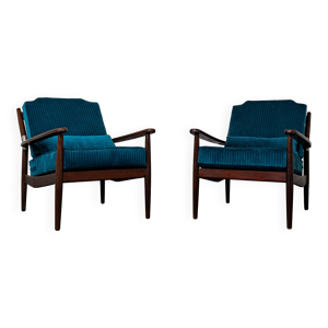 Couple de fauteuils scandinave