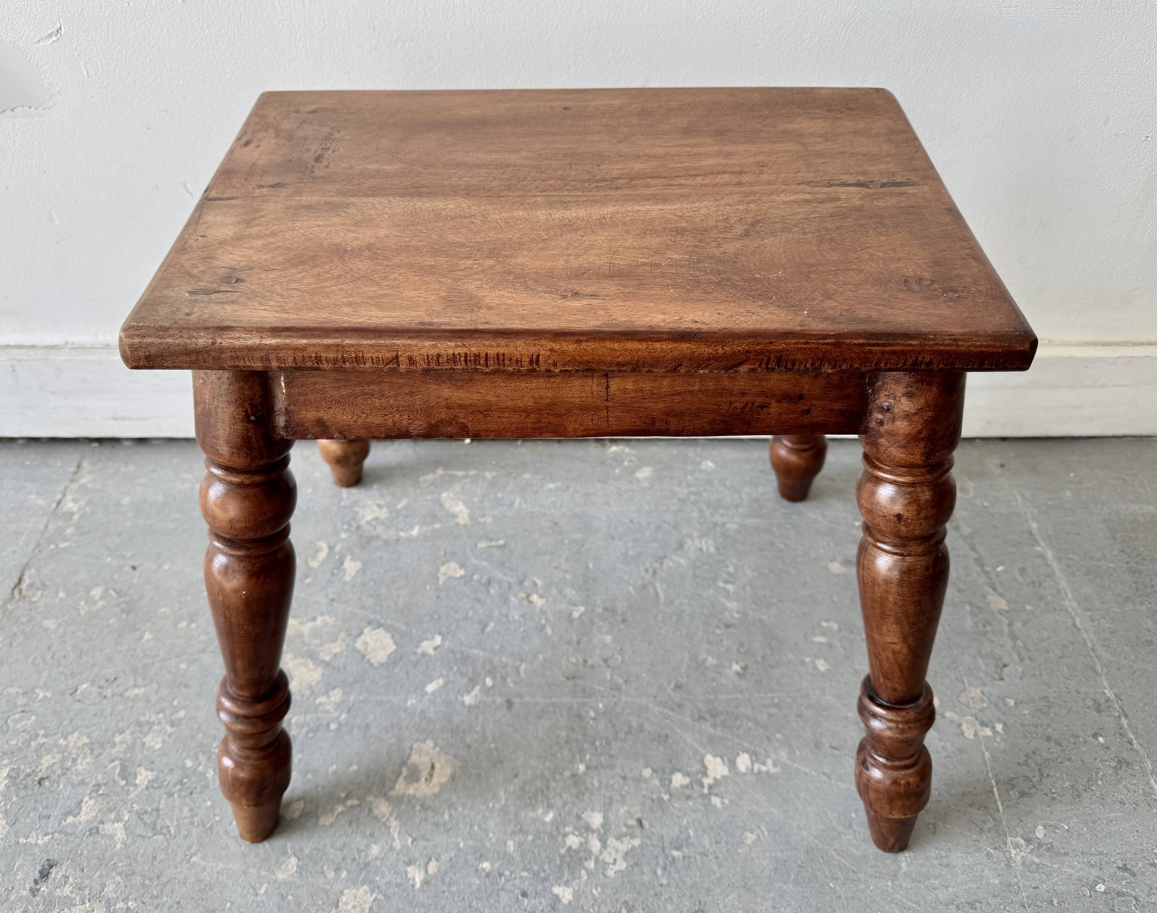 Traditional Wooden Stool