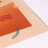 Poster Dune Orange