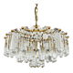 1 de 2 Lustre en verre cristal par J.T. Kalmar