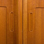 Danish mid century modular bookcase in teak by Poul Hundevad Denmark  1970