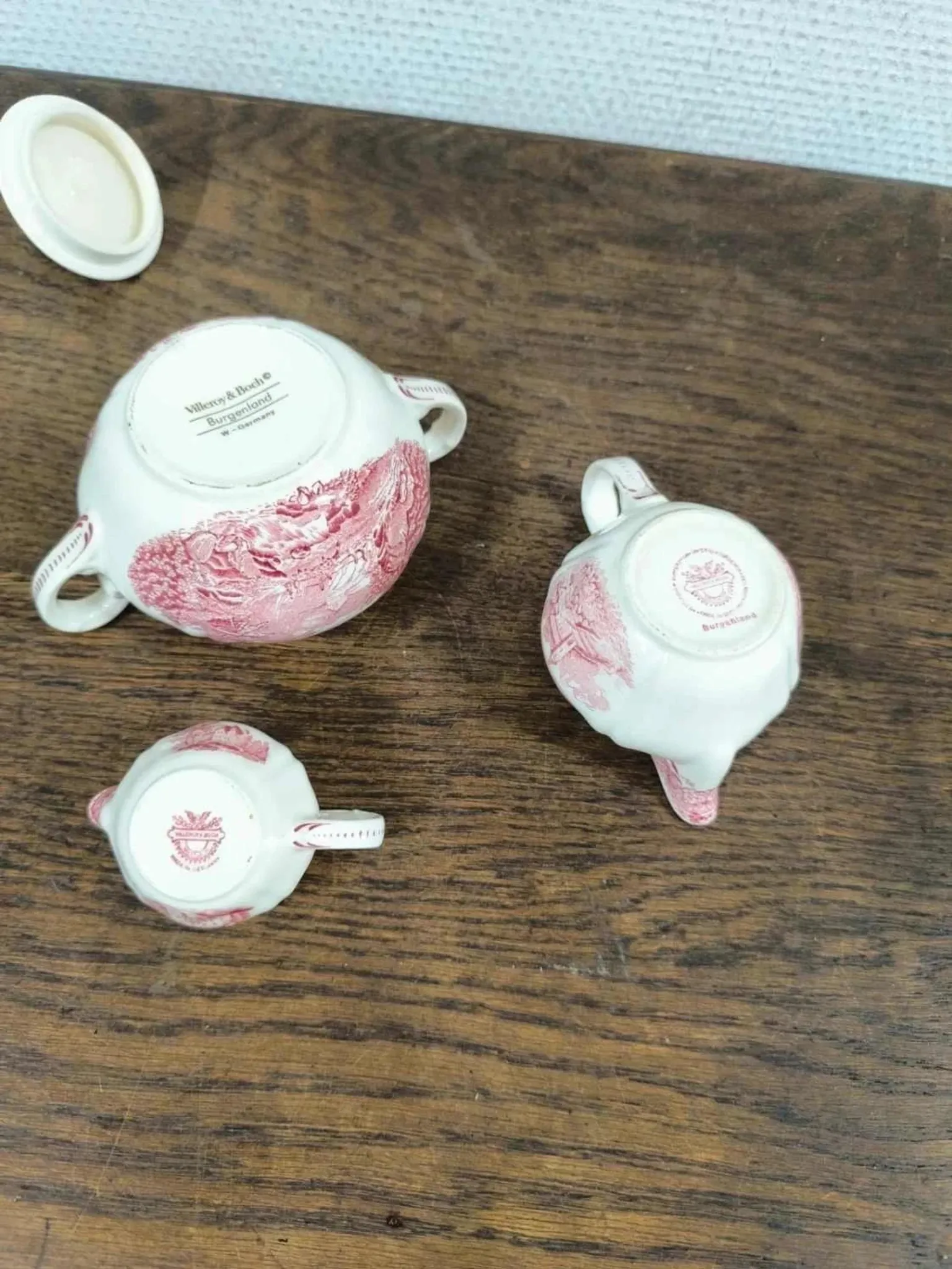 Ensemble Villeroy et boch Burgenland rose