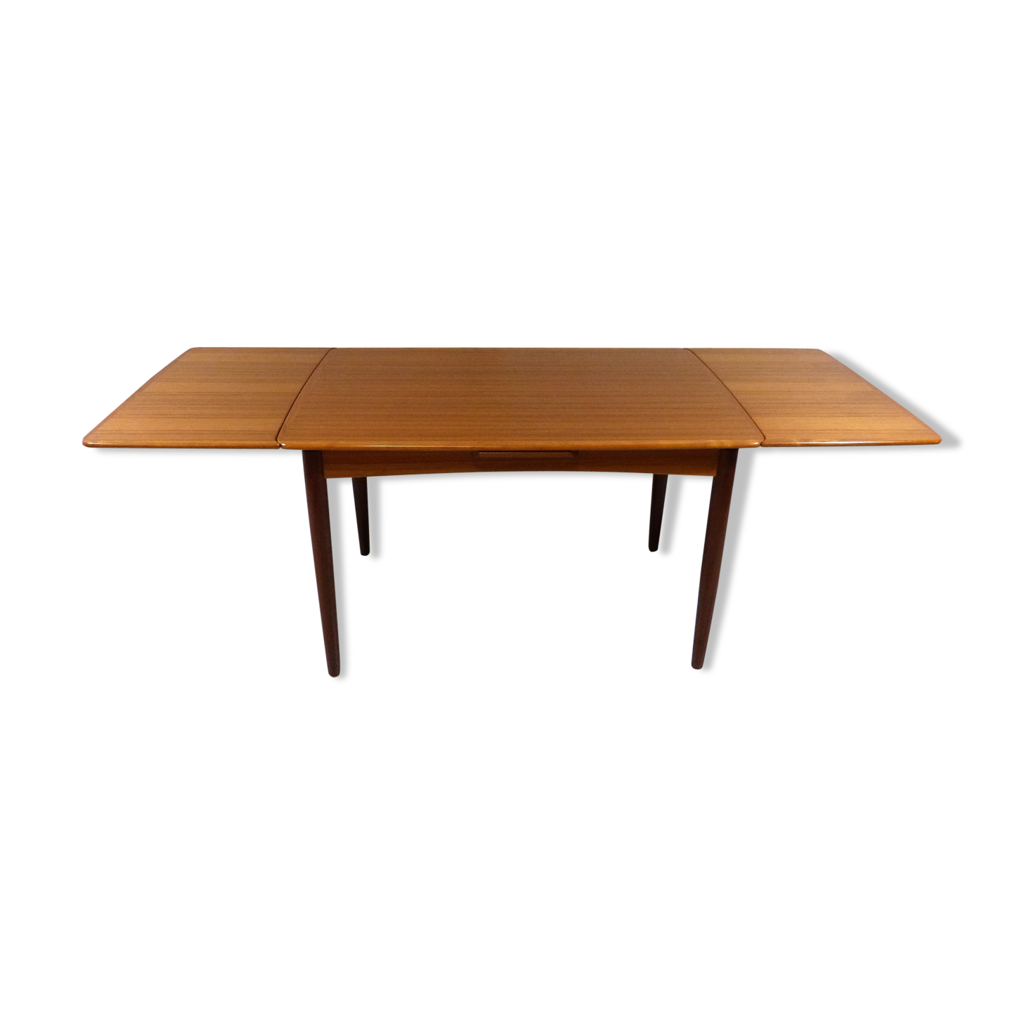 Danish teak extensible dining table, 1960’s