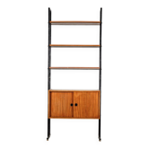 Italian library with a cabinet