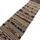 Kilim Runner en laine vintage neutre