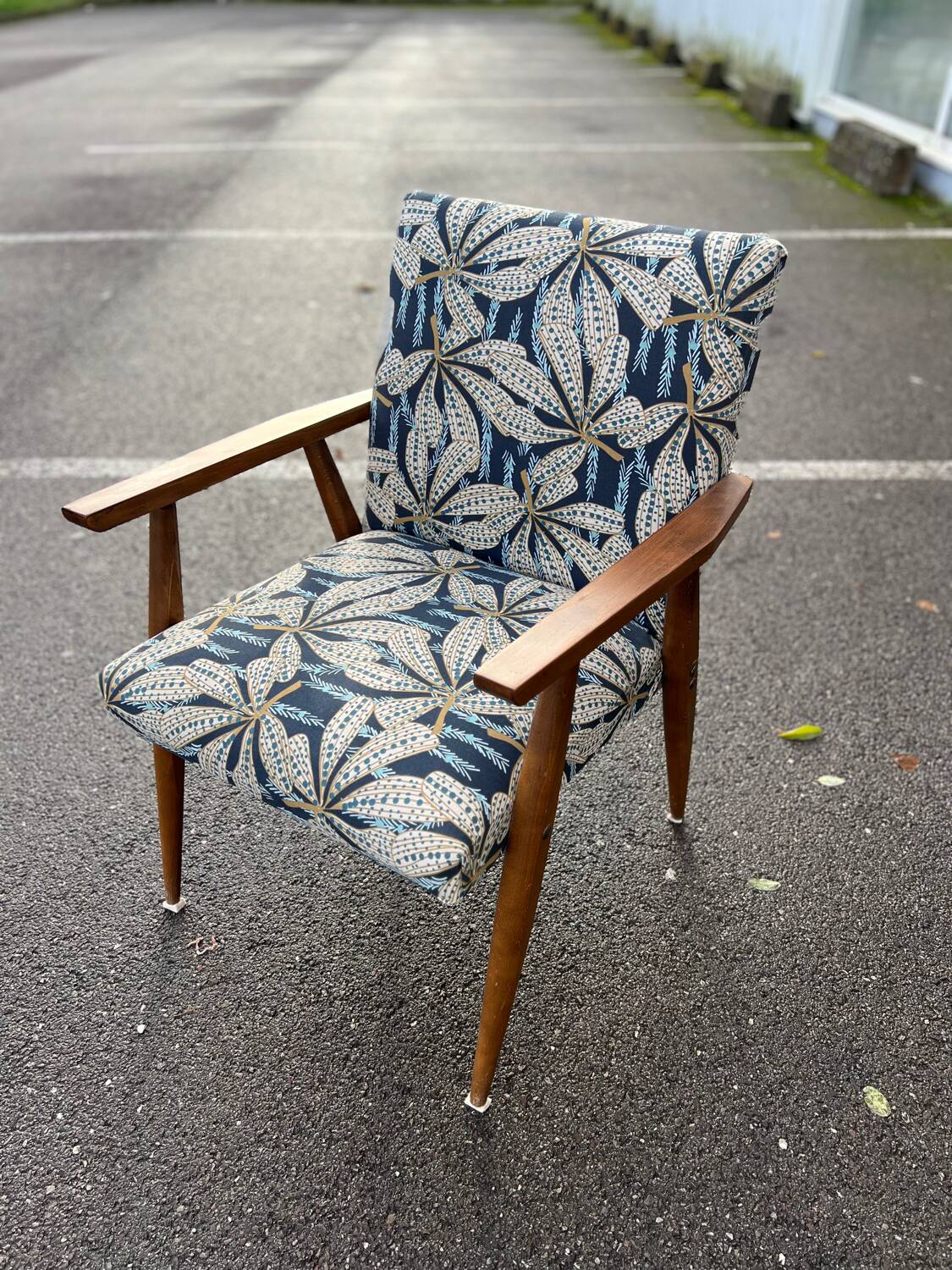 Fauteuil vintage scandinave 70’s