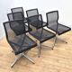 Suite de 6 chaises de bureau Stick Chair, ICF