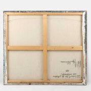 Ensemble de 2 peintures abstraites intitulées « Fyrhat » de l'artiste belge Nico de G