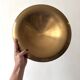 Large bowl / catch-all in genuine brass and signed