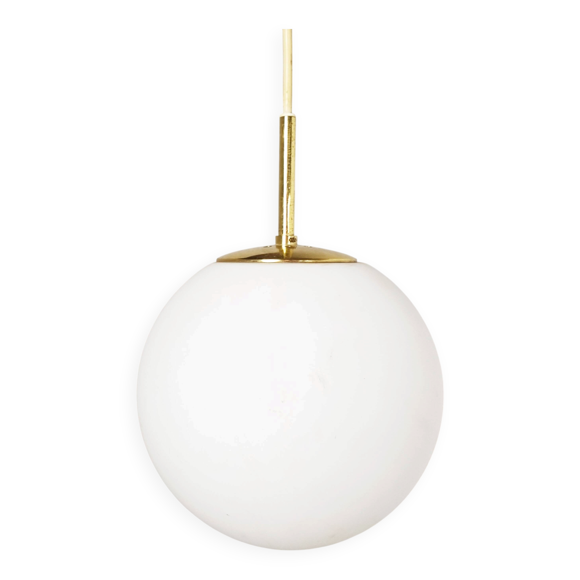 Vintage pendant lights by Glashutte limburg, 1970s