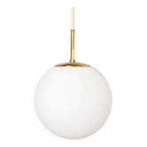 Vintage pendant lights by Glashutte limburg, 1970s