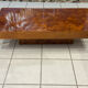 Vintage 1970s Elm Burl Coffee Table