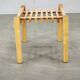 Mid-Century Ash Wood Plant Stand, Czechoslovakia, 1960s