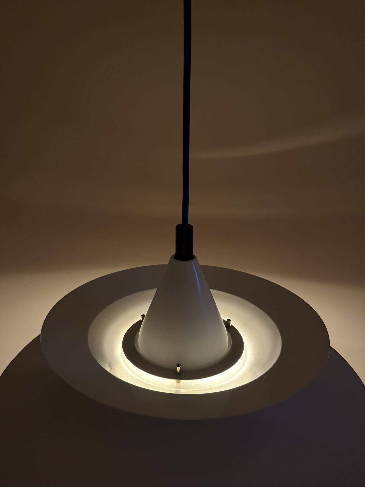 Vintage Knud Christensen pendant - Danish design lamp