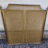 Vintage Brass Fire Screen