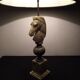 70s living room lamp foot