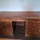 Desk in elm burl