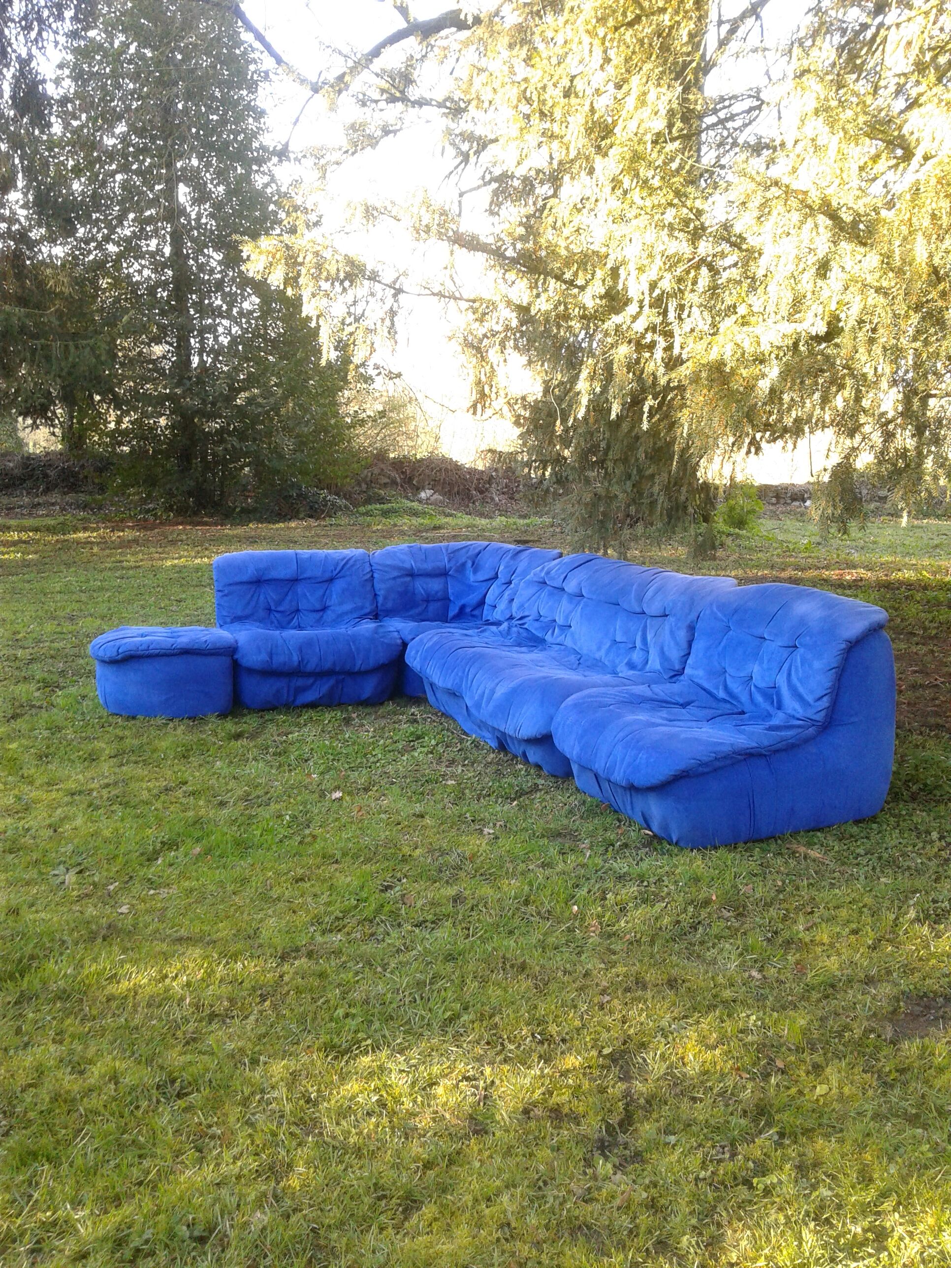 Vintage modular sofa