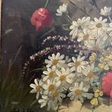 Old painting, oil on canvas