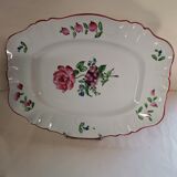 Plat en faience de l'Est début XX°