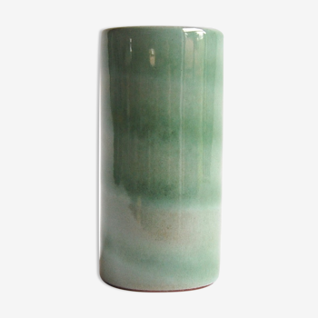 Antonio Lampecco Green Roll Vase