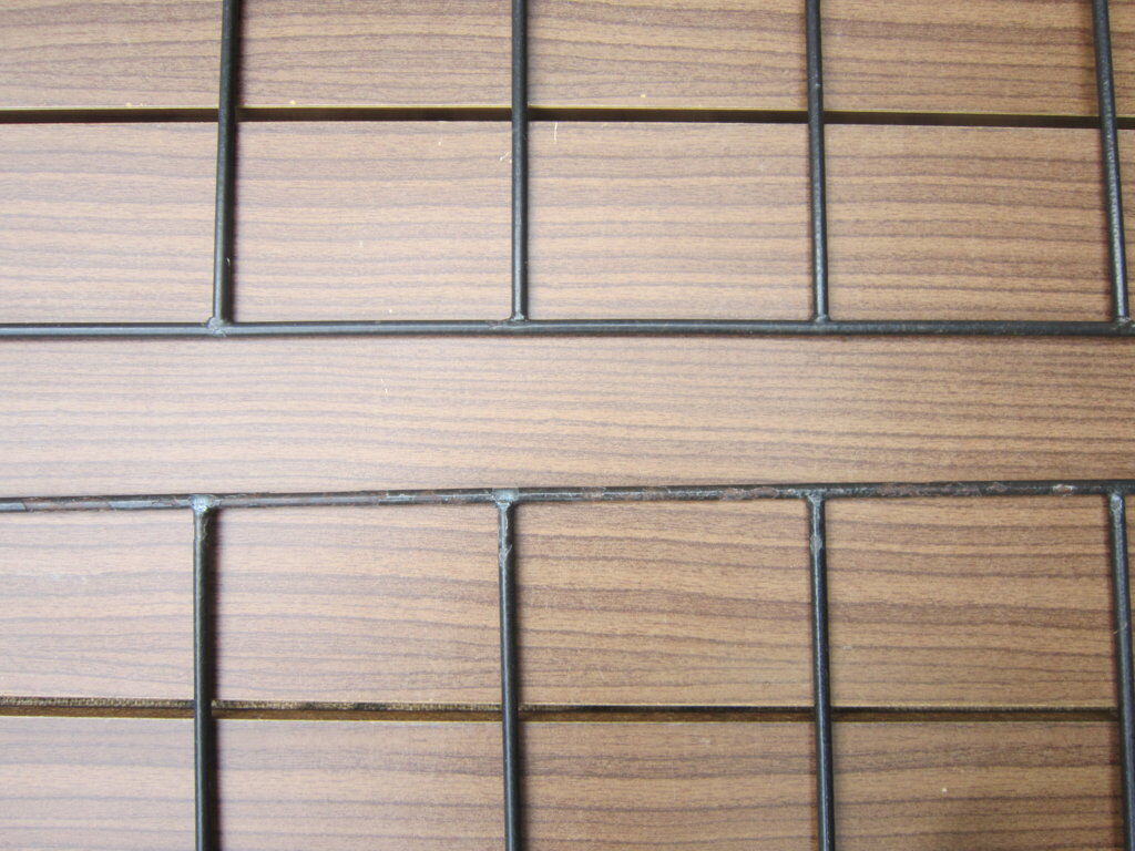 Shelf wall metal metal and wood type string