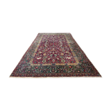 Tapis persan tabriz ancien vers 1920 260x380cm