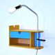 180° luminaire for a commode
