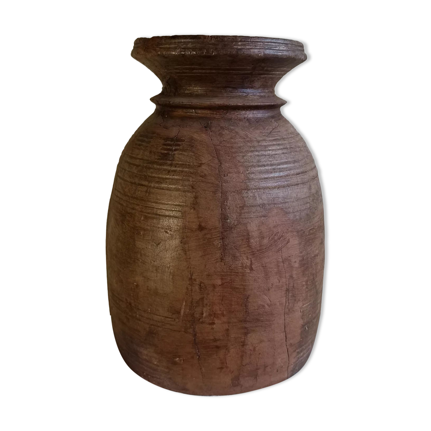 Wooden jar
