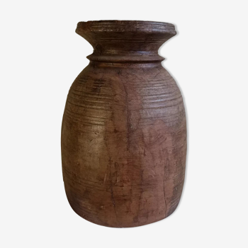 Wooden jar