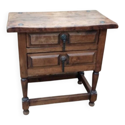 Table de chevet/Meuble d'appoint en bois massif