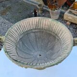 Medici vase in patinated iron