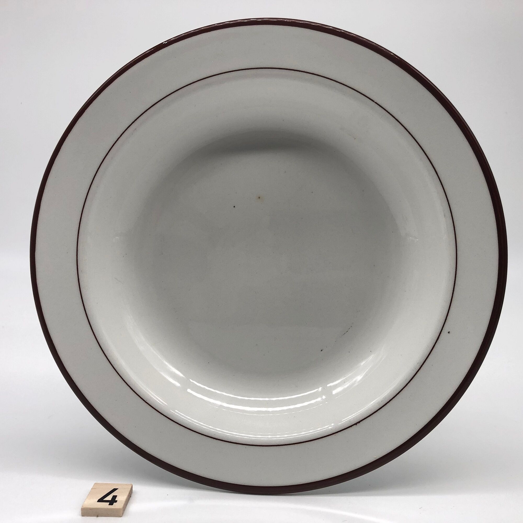 6 assiettes creuses “ nuova fontebasso”, italie