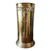 Vintage gold umbrella stand